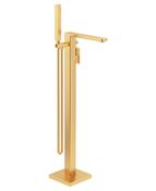SONAS Contour Floor Standing Bath Shower Mixer Matt Black image