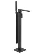 SONAS Contour Floor Standing Bath Shower Mixer Matt Black image