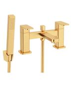 SONAS Contour Bath Shower Mixer Brushed Gold image