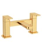 SONAS Contour Bath Filler Brushed Gold image