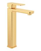 SONAS Contour Large Freestanding Basin Mixer Brushed Gold image