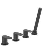 SONAS Norfolk 4 Hole Bath Shower Mixer Matt Black image