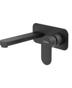 SONAS Norfolk Wall Mounted Basin Mixer Matt Black image