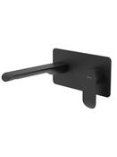 SCOPE Wall Mounted Basin Mixer Matt Black image