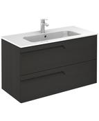 SONAS Brava Nature Grey 100cm Wall Hung Vanity Unit image