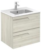 SONAS Brava 60cm Nature White Wall Hung Vanity Unit image