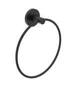 SONAS HAKK Towel Ring Matt Black image