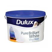 Dulux Vinyl Matt Pure Brilliant White 10L image