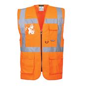 S476 - Berlin Hi-Vis Executive Vest Orange image