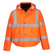 S463 - Hi-Vis Winter Bomber Jacket Orange image