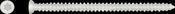 WHO FRAME SCREWS FOR WINDOW AND DOOR INSTALLATION 7.5 COUNTERSUNK HEAD [BOX OF 100] image