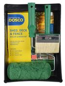 7″ Shed &amp; Fence Roller Set with Block Brush image