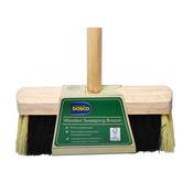 Black &amp; White Broom &amp; Handle image