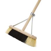 Black &amp; White Broom Handled &amp; Stays image