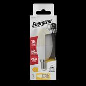 ENERGIZER LED 7.3W (60W) 806 LUMENS B22 OPAL CANDLE LAMP WARM WHITE 2700K image