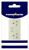 POWERMASTER 2 GANG 13 AMP SWITCHED SOCKET image