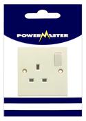 POWERMASTER 1 GANG 13 AMP SWITCHED SOCKET image