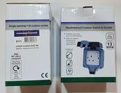 POWERMASTER 1 GANG OUTDOOR SOCKET IP66 image