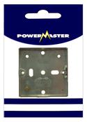 POWERMASTER 1 GANG 16 MM FLUSH METAL BOX image