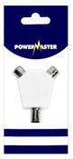 POWERMASTER COAXIAL TV SPLITTER image