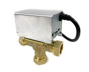 22mm Compression 3 Port Valve – Mid Postion image
