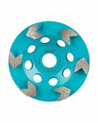 Buihi Pro Grind Diamond Cup Wheel 6 Blocks 125mm image