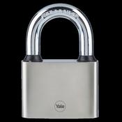 Yale Iron Padlock Silver image