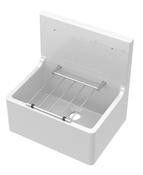 STRATA High Back Cleaners Sink White image