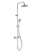 STRATA Round Thermostatic Shower Kit Chrome image