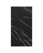 UNITY Rectangle Shower Tray White Marble &amp; Waste image