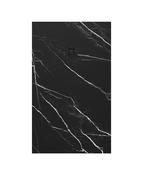 UNITY Rectangle Shower Tray White Marble &amp; Waste image