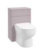 SCANDINAVIAN Gloss White Back To Wall WC Unit image