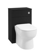 SCANDINAVIAN Gloss White Back To Wall WC Unit image