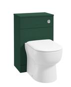 SCANDINAVIAN Gloss White Back To Wall WC Unit image