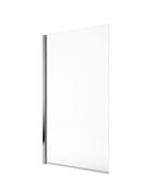 STRATA 1350x750mm Fixed 6mm Glass Bath Screen Chrome image