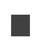 SLATE Rectangle 800mm Shower Tray Anthracite &amp; Waste image