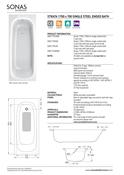 STRATA Single Ended Steel Bath image