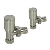 SONAS Angled Radiator Valve Round Head image