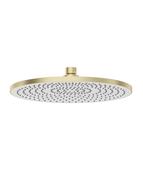 SYNC Round 250mm ABS White Face Plate Shower Head image