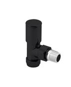 SONAS Round Head Angled Radiator Valve image