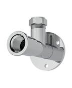 SONAS Bib Tap Extension Pair Top Inlet with Wall Plate Chrome image