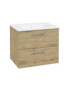 STRATA Wall Hung 60cm Two Drawer Vanity Unit &amp; Basin image