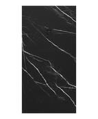 UNITY Rectangle Shower Tray Black Marble &amp; Waste image
