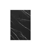 UNITY Rectangle Shower Tray Black Marble &amp; Waste image