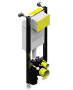 SONAS Large Fastfix Frame for Wall Hung WC with Fascia Plate Chrome image