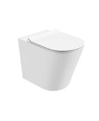 REFLECTIONS Rimless Back To Wall WC &amp; Sequence Slim Soft Close Seat image