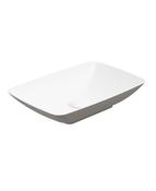 SKAL Rectangle 60cm Countertop Basin White image