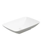 SKAL Rectangle 60cm Countertop Basin White image