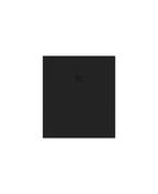 SLATE Rectangle 800mm Shower Tray Black &amp; Waste image