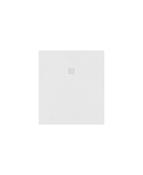 SLATE Rectangle 800mm Shower Tray White &amp; Waste image